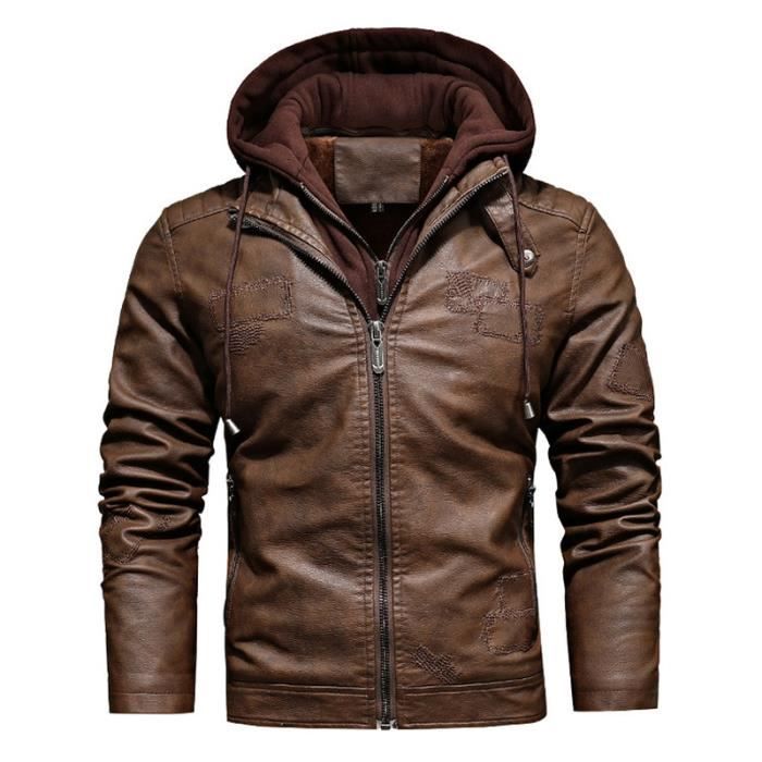 Blouson cuir homme cdiscount clearance