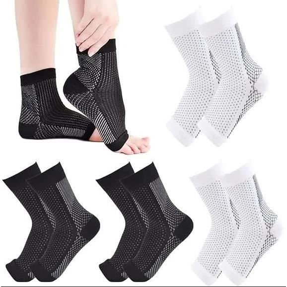 Chaussettes de contention pour hommes - Noir - Running - Respirant