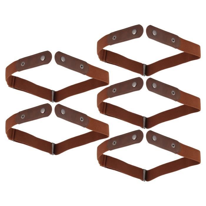 Ceinture en toile pour hommes et femmes sans boucle concepteur tactique