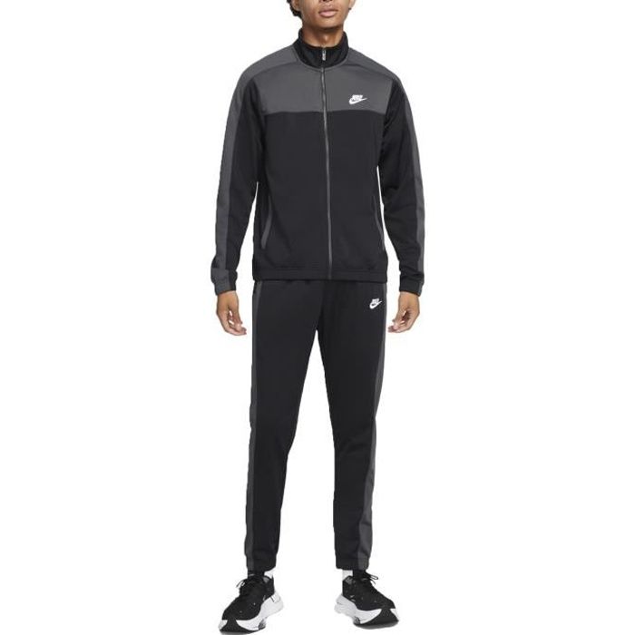 Ensemble de survetement Nike NSW Essentials Noir Fitness Multisport Indoor Manches longues Respirant Noir Cdiscount Pret a Porter