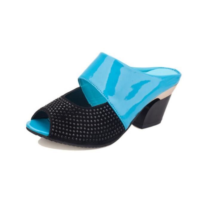 chaussures femme en peau de poisson