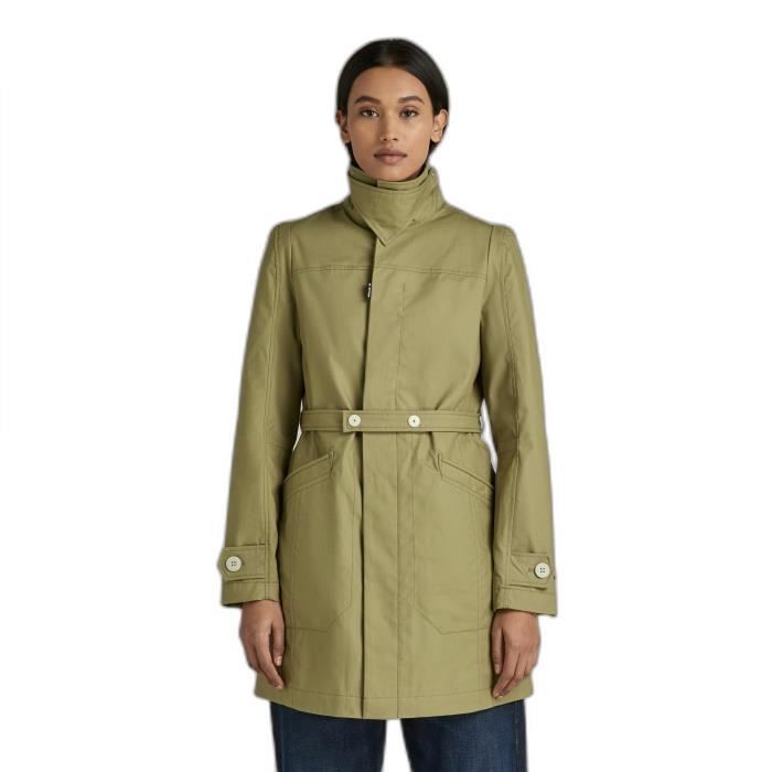 Manteau trench & coat femme G-Star Slim Minor - fresh