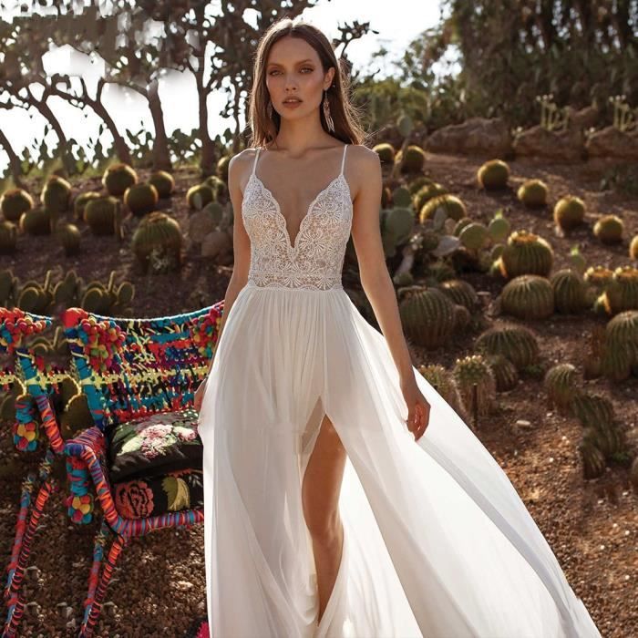 Robe mariage online plage boheme