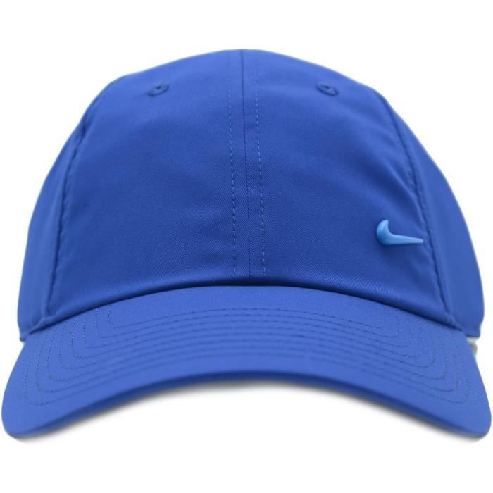 casquette nike metal swoosh bleu jordan