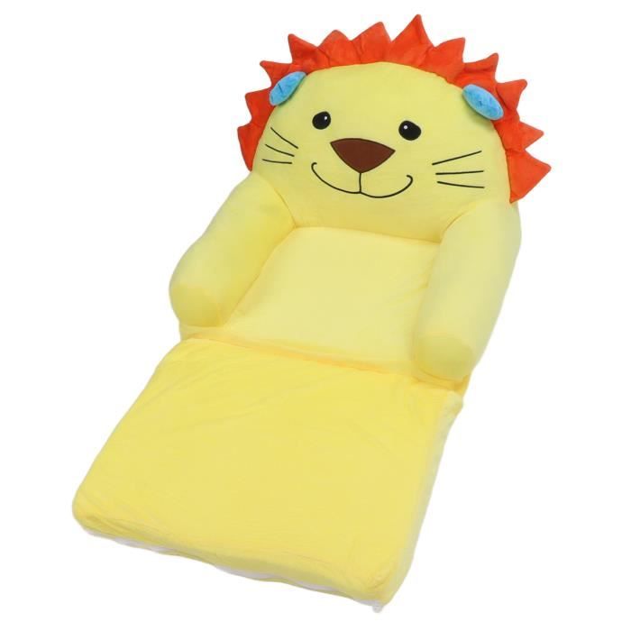FGUUTYM Canapé-Lit Pliable En Peluche Pour Enfant 2 En 1 - Canapé Mignon Paresseux Sans Mousse Mémoire, AG Taille Unique