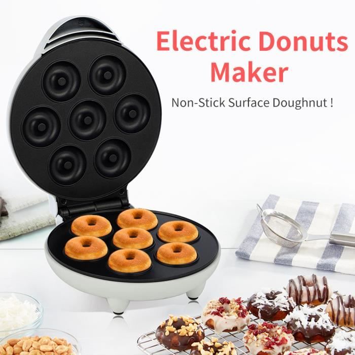 VEVOR Machine à beignets électrique appareil à donuts antiadhésif 12 PCS 1550 W