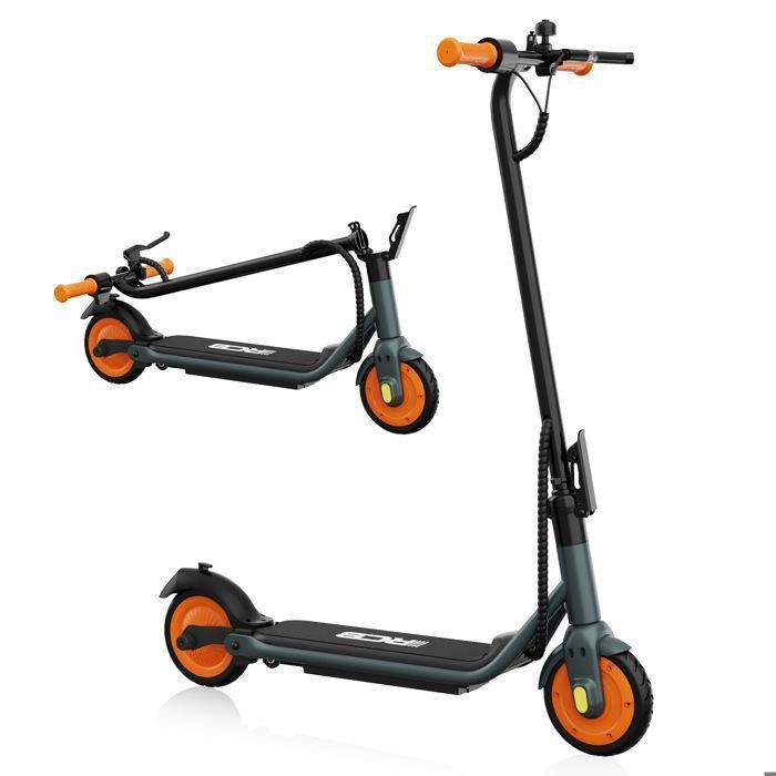 Trottinette électrique RCB R15 Pour Enfants 8-16 Ans - 20 Km/h, 16 Km D'autonomie, Pliable, Charge 80 Kg
