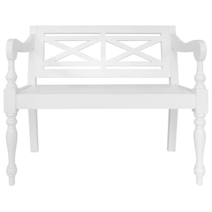 Ancienne banquette française en chêne de style néo-gothique avec