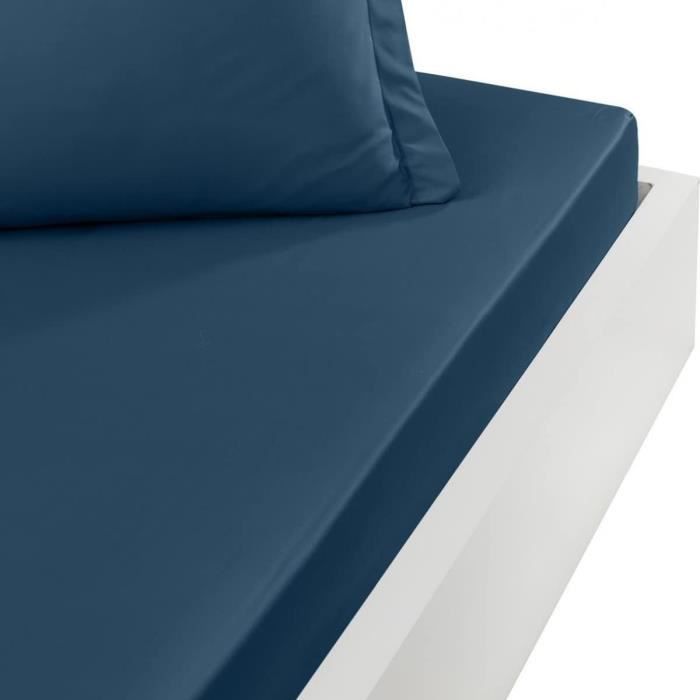 Sensei Copripiumino In Percalle Di Cotone 100% – Blu Artico 200x200 Cm Con Trattamento Easy Care - 3