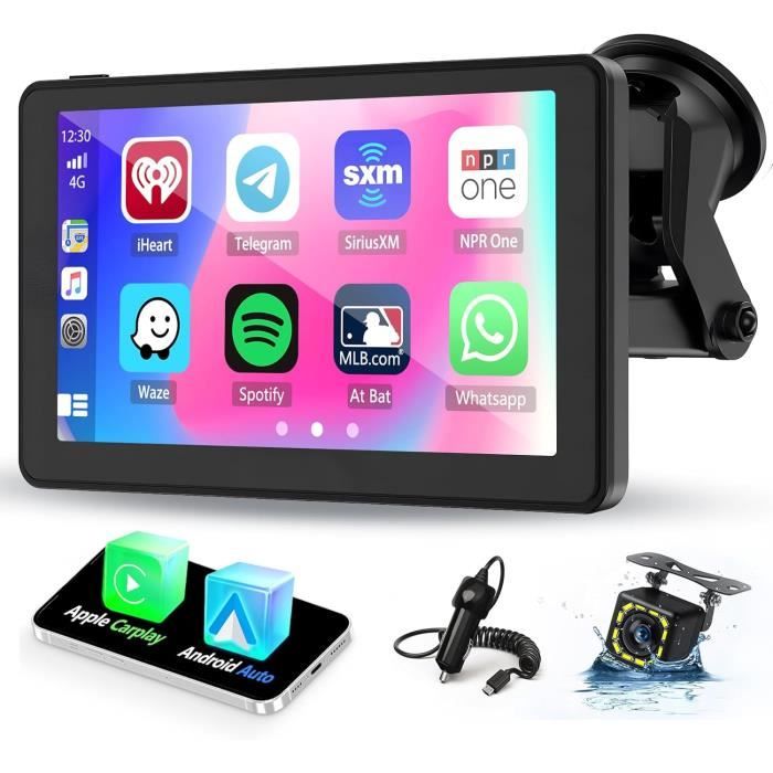 Motorsi Autoradio Moto GPS CarPlay Android Auto - Écran 5" HD Étanche IP68 Bluetooth