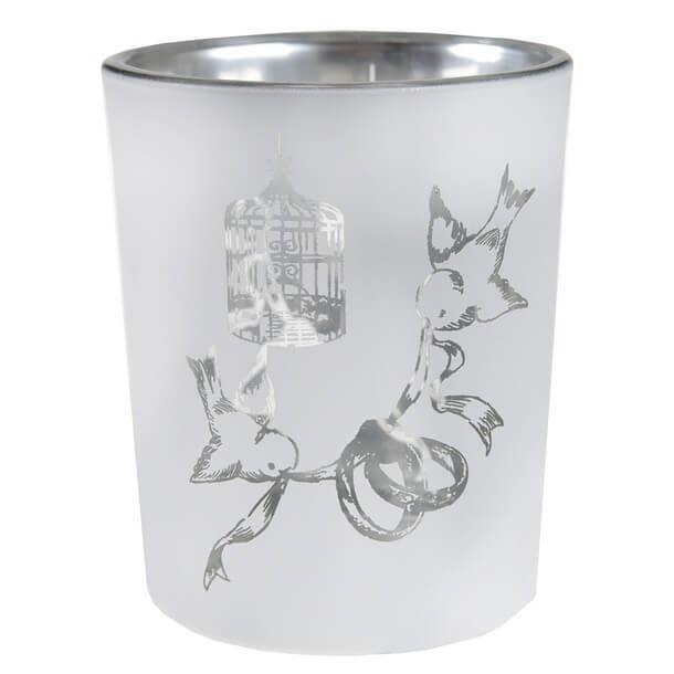 Photophore Mariage Blanc Alliances X1 Ref 5384 Achat Vente Photophore Lanterne Cdiscount