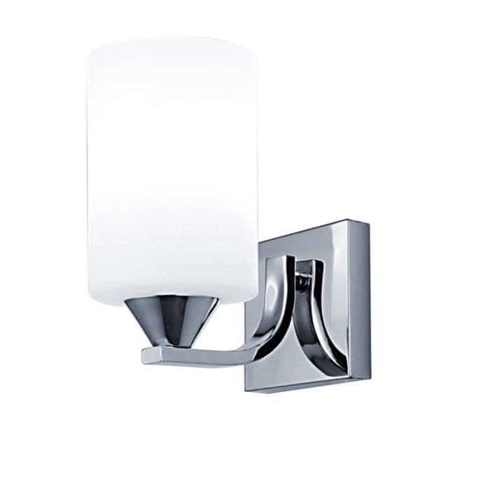 Verre Moderne Lumiere Led Applique Murale Eclairage De La Lampe Fixation Decor De Chambre A Coucher Interieure Tete Simple Sans Achat Vente Verre Moderne Lumiere Led Soldes Sur Cdiscount