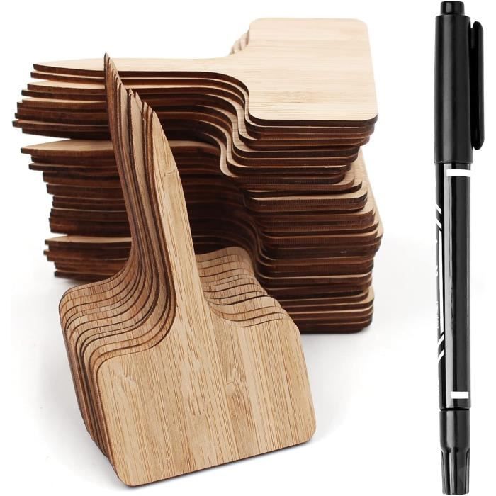 120 étiquettes De Jardin Cultivea® à Planter - PVC Waterproof + Marqueur - Réutilisables Pour Potager, Semis