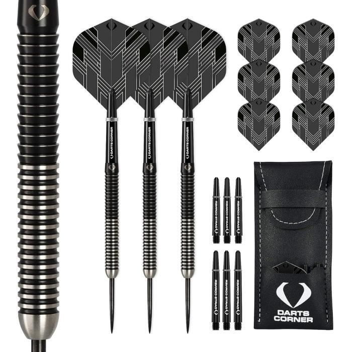 Set de 3 Fléchettes Razor 80% Tungstène pointe Acier - 21 g | Suprême