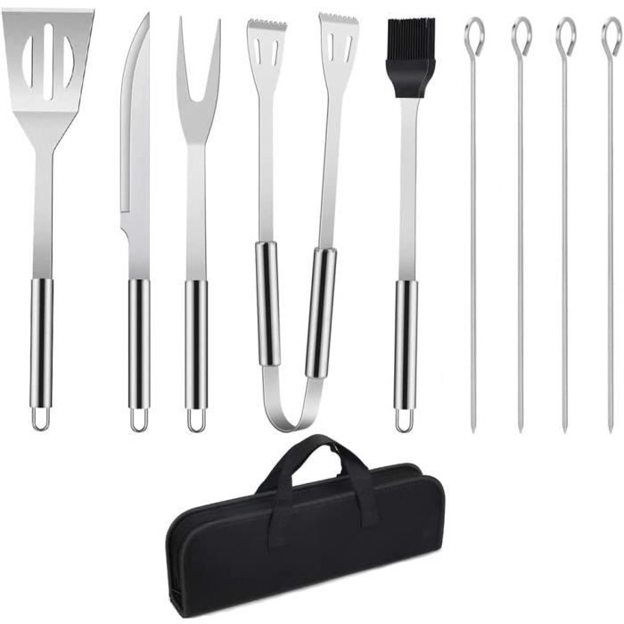 Kit D’épissure De Corde En Acier Inoxydable – 6 Outils De Tressage Pour Treuil, Voile, Randonnée – Avec Tige De Poussée Ergonomique