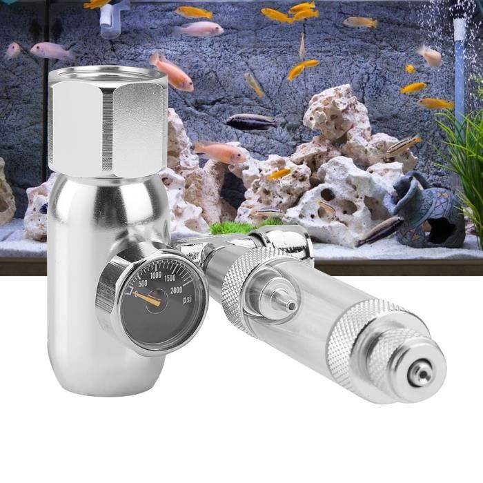 Régulateur De Pression CO2 16g Pour Bière Et Soda - Aluminium, Réglable 0-150 PSI, Avec Raccords