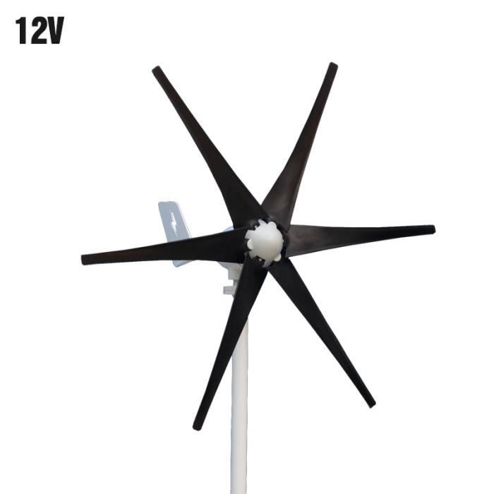 800W 12//24V 5Lames Éolienne Vent Générateur Turbine Aérogénérateur Contrôleur