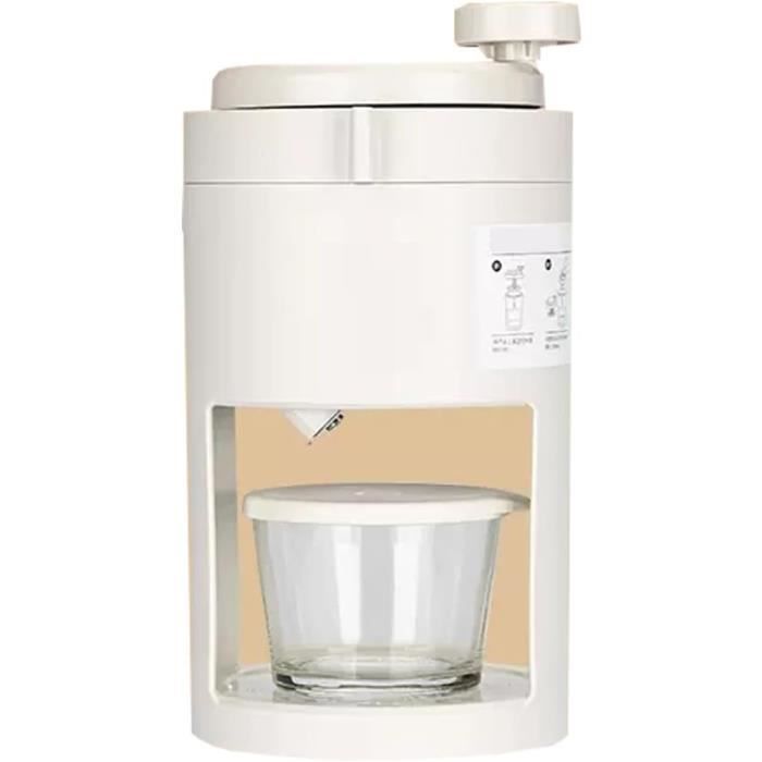 Jkghk Crushed Ice Maker Machine À Glace Manuelle En Acier Inoxydable