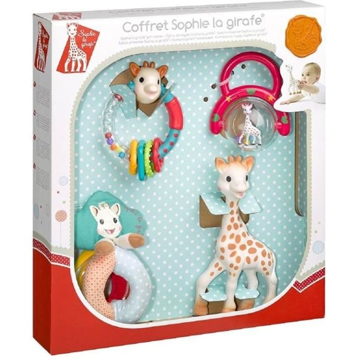 Coffret Multi-Produits - VULLI - Fresh Touch - Sophie la Girafe - Activités sensorielles - Mixte