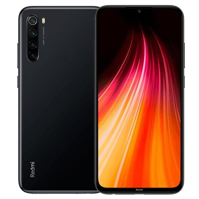 Vente Téléphone portable Redmi Note 8 4Go-64Go Dual sim Débloqué - Noir pas cher Vente Téléphone portable Redmi Note 8 4Go-64Go Dual sim Débloqué - Noir pas cher