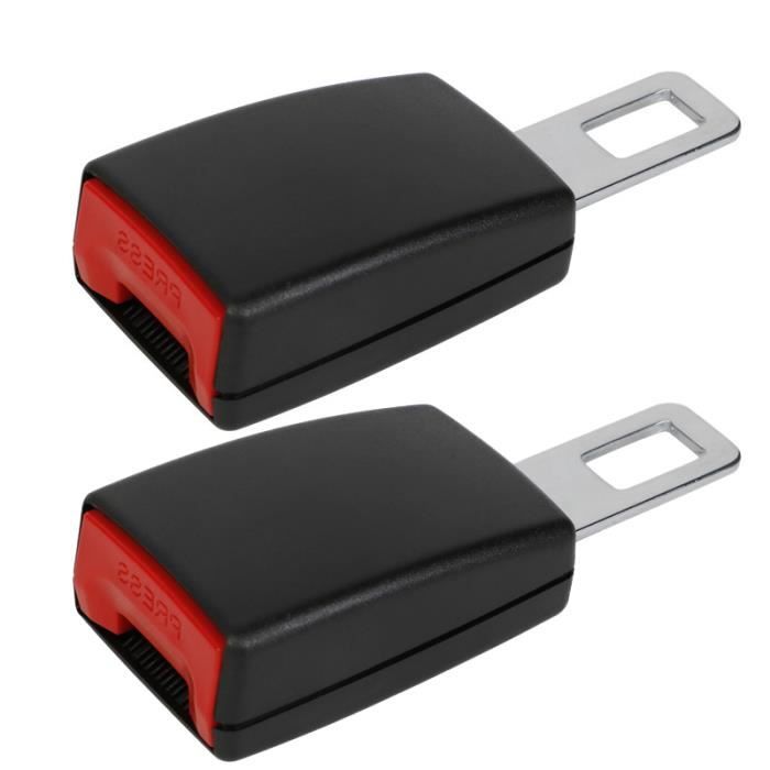 Comparer les prix de 2 pcs Clips de Ceinture de Sécurité, Ajusteur de Ceinture de Sécurité de Voiture, Boucles de Verrouillage Réglables Universelles