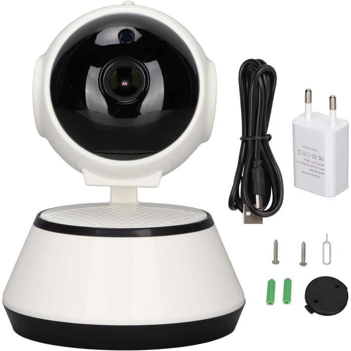 Caméra De Sécurité Sans Fil Wifi Hd 720p Avec Vision Nocturne Infrarouge Et Detection De Mouvement 90511917