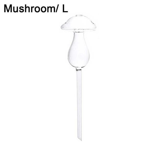Ysister Lot De 2 Grande Globes D'Arrosage Automatique D'irrigation Forme De Champignon à Arrosage Automatique Bulbes D'Arrosage Automatique Dispositif Pour Plante Fleur D'intérieur Et D'extérieur