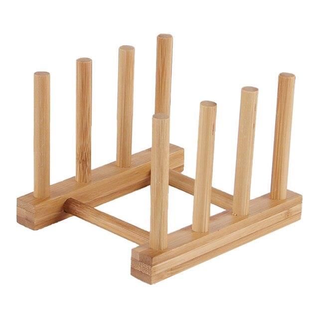 Cache-plaque 3 En 1 En Bambou – 58 Cm – Naturel – Planche à Découper Et Présentation