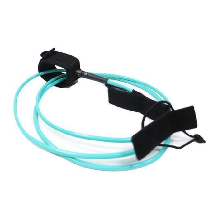 Laisse De Surf 5' Avec Cordon Enroulé 5 Mm - Pour Surf Et SUP - NEUF