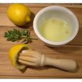 efo Presse Citron en Bois — Presse-agrumes en bois avec grip — Presse Citron Manuel Bois-1