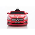 Mercedes Benz SL400 Voiture Electrique pour Enfant 25W Rouge et télécommande-1