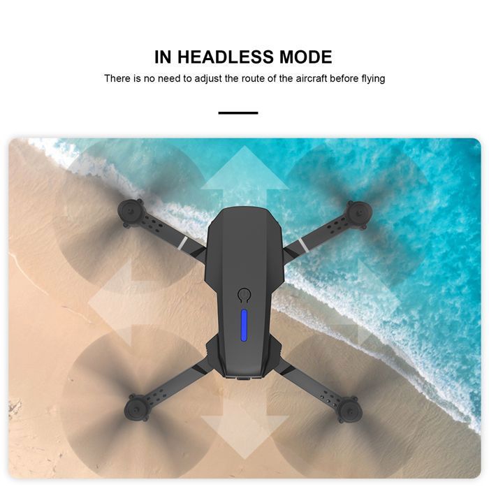 Drone Avec Caméra 4K - Double Caméra - Contrôle Gestuel - 20 Min De Vol - Idéal Débutants Et Enfants - Pliable