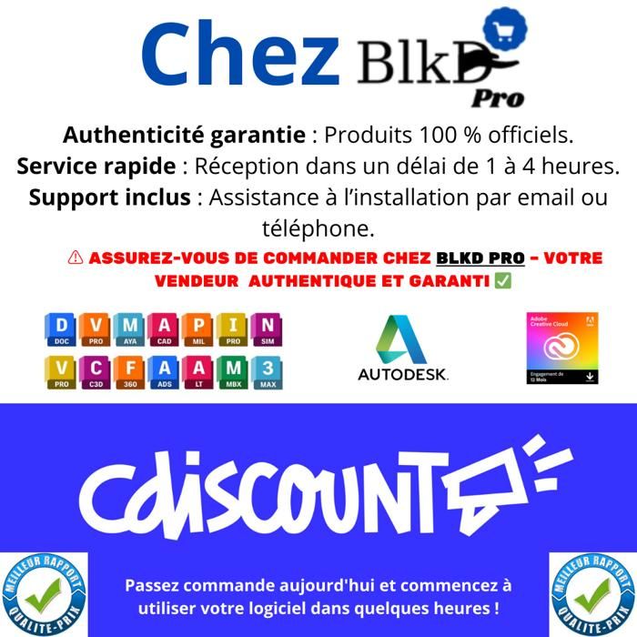 Logiciel - Autodesk - BIM 360 2022-2025 - Licence Officielle 1 An ...
