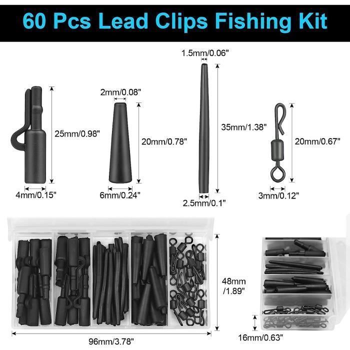 20 Plombs Carpe Grip 50g - Revêtement Mat - Neufs - Pêche Eau Douce