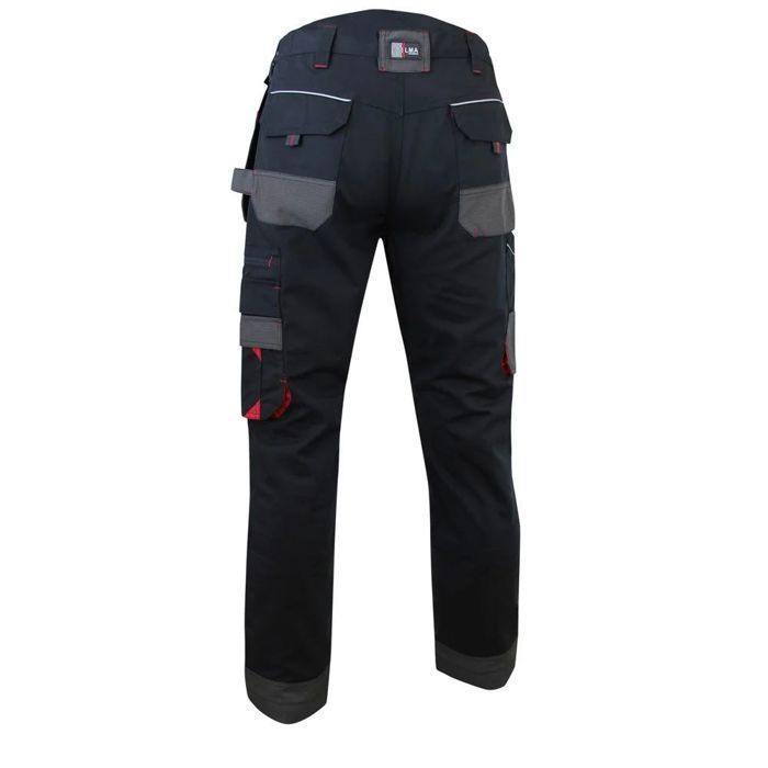 Pantalon de travail renforcé multipoches lma shop