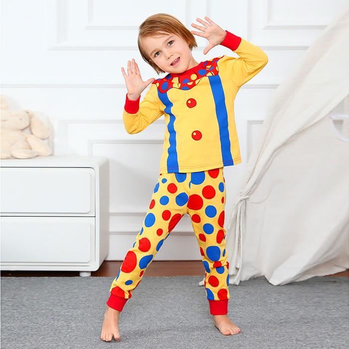 Pyjamas Enfants F te d Halloween Manches Longues en Coton 4 14