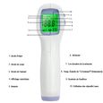 Thermometre Infrarouge Thermometre Medical Sans Contact pour Bébé / Adulte Thermometre Digital Multifonction avec Ecran LCD-2