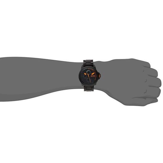 Boss orange 1513157 top men's new york wristwatch
