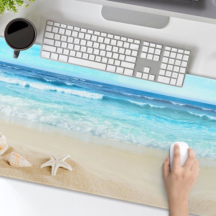 Tapis De Souris Motif écailles De Poisson Coloré Imprimé