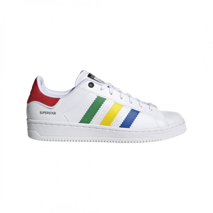 Basket adidas Originals SUPERSTAR OT TECH Blanc Lacets Adulte Mixte Synthetique Blanc Cdiscount Chaussures