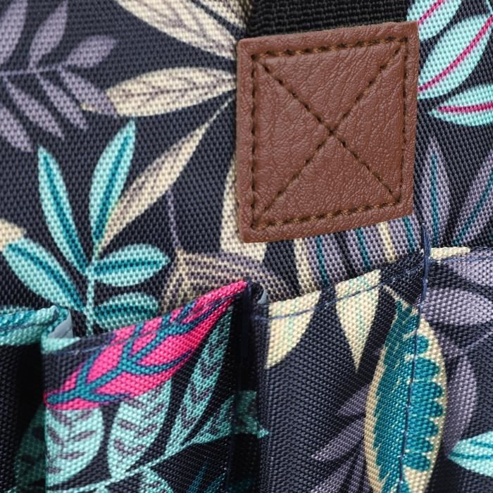 Mothinessto Sac à Tricoter Sac De Rangement En Tissu Avec Manche En