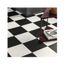 Sol Pvc Best Motif Carrelage Damier Blanc Noir 3 X 6m Achat