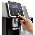 De'Longhi Perfecta Evo Machine à café automatique en grain, expresso, cappuccino, ESAM420.80.TB, titane, noir-3