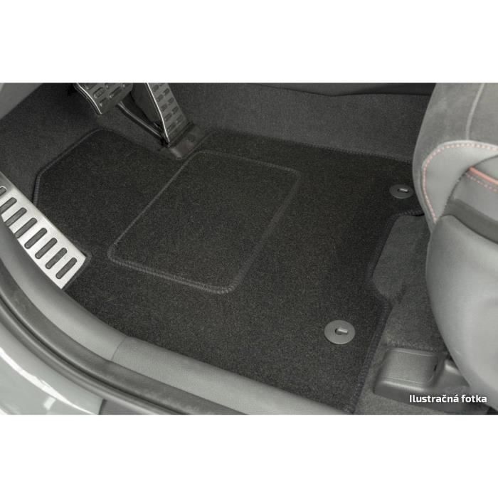 Tapis De Sol Velours Noir Pour Audi A6 C4 (1994-1997) – Avec Broderie – Neuf Sous Blister