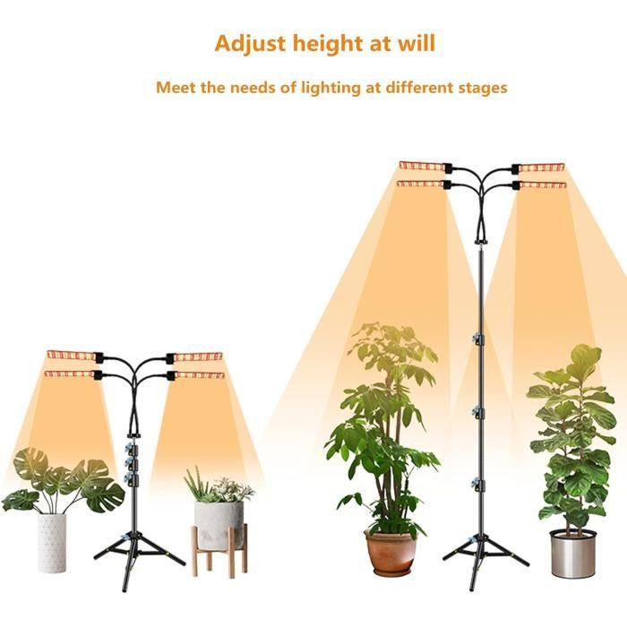 Railee Lampe de Plante, Lampe de Croissance pour Plantes, 192 LED