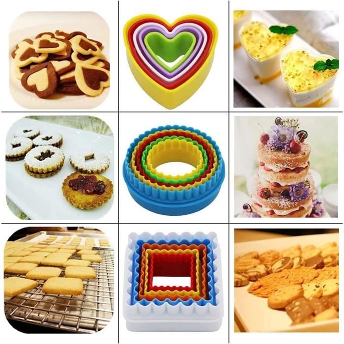 Emporte-pièces à biscuit pour cake design et pâtisserie