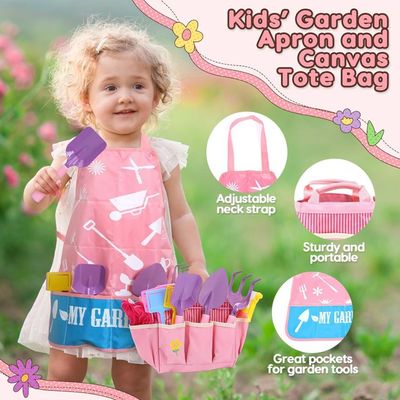 Ensemble de 11 outils de jardinage - Kit de jardinage avec sac à main Ensemble de 11 outils de jardinage - Kit de jardinage avec sac à main