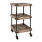 Desserte Noir Vintage Dim L40 X H84 X P40 Cm Achat Vente