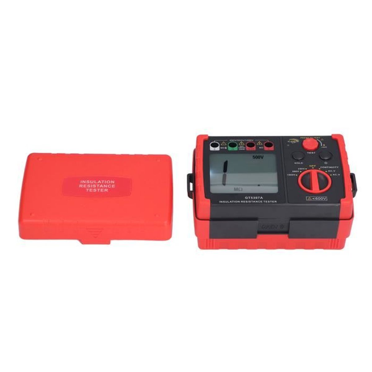 DY4100 Testeur Résistance De Terre Numérique 0-2000Ω - Mégohmmètre LCD - Testeur De Masse