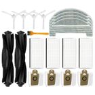 SODIAL Pour Aspirateur Robot Ultenic T10, Brosse LatéRale Principale, Filtre Hepa, Sacs à PoussièRe en Tissu, ACCESSOIRE D’ASPIRATION
